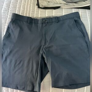 Ben Hogan Men's Slate Blue Flat Front Shorts